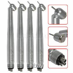 1-10X Dental 45 Degree Surgical High Speed Handpiece Push Button 4Holes WCA4