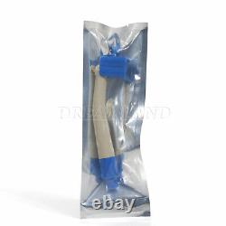 1-30 Disposable Dental High Speed Handpiece 4Holes Air Turbine grey/blue color