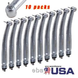 10 X NSK Style 4 Points Dental High Speed Handpiece Clean Head System 4Hole