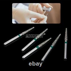 1000 Packs Dental AZDENT Diamond Burs Drill for High Speed Handpiece 150 TYPES