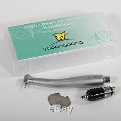 10NSK Style Dental High Speed Push Handpiece+4 Hole Coupler Swivel Coupling USA