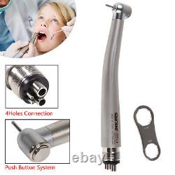 10PCS Dental High Speed Handpiece Clean Head 4Holes Push Button Fit NSK SANDENT