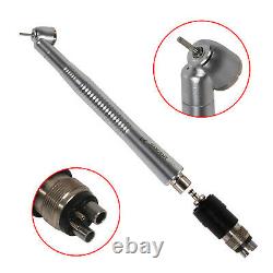10Surgical 45 Degree Dental High Speed Handpiece +4Holes Swivel Coupler Fit NSK