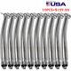 10usa Sandent Nsk Style Dental High/fast Speed Handpiece Push Button 4 Hole M4