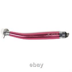 10X Dental High Speed Handpiece Push Button 4Holes Standard Head Pink UK