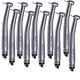 10x Nsk Style Dental High Fast Speed Push Button Handpiece 4holes Zm1