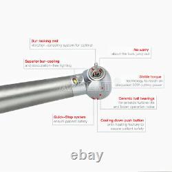 10X NSK Style PANA MAX Dental E-Generator LED High Speed Handpiece 2 Holes 4 Way