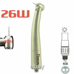 25000LUX Mini 26W Titan Dental High Speed Handpiece For NSK Couplings CE