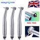 3pack Dental Led High Speed Handpiece Fast E-generator Push Button Head 4 Hole