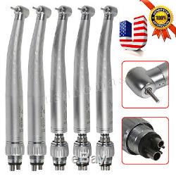 5 KAVO Style Dental Handpiece High Speed Push Button with 4 Hole Quick Coupling M