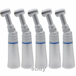 5 PCS Push Button Slow Low Speed Dental Handpiece Contra Angle High Torque