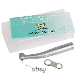 5PCS YABANGBANG Dental Fiber Optic LED High Speed Handpiece 4/6-Hole Turbine YD6