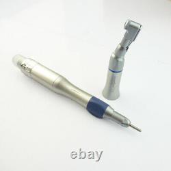 5Pack Dental Slow Low Speed Push/Latch Contra Angle Straight Air Motor Handpiece