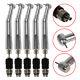 5pc Dental High Speed Mini Head Handpiece Turbine With Quick Coupler 4hole Fit Nsk