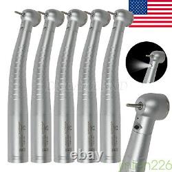 5X Fit Kavo dental 6 hole high speed push button LED quick connect handpiece EDC