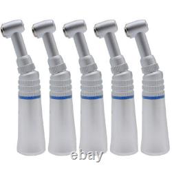 5x Dental Push Button Slow Low Speed 2.35mm Contra Angle Handpieces High Torque
