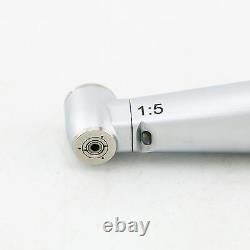 BEING 15 Inner Water Fiber Optic Contra Angle Handpiece 1.6mm Dental Red Ring