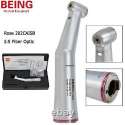 BEING Dental Electric Micro Motor LED Handpiece 11 15 Contra Angle Fiber Optic