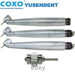 COXO Dental 45° LED E Generator Self Power High Speed Surgrey Handpiece 2 4 Hole