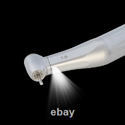 COXO Dental High Speed Electric Handpiece 15 Fiber Optic Contra Angle LED Motor