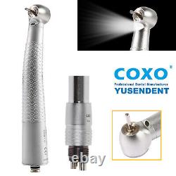COXO Dental High Speed Fiber Optic Turbine Fit NSK 6 Pin LED Coupling Handpiece