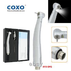 COXO Dental LED E-generator High Speed Turbine Handpiece NSK 4 Hole Coupling UK