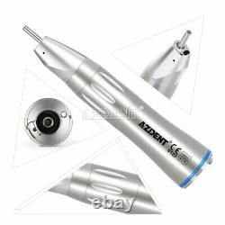 Dental 11 Optic Fiber Straight Nose Cone Low Speed Handpiece Inner Water Spay