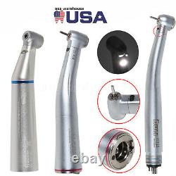 Dental 15/11 LED E-generator High/Low Speed Contra Angle Handpiece Fit Kavo US