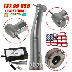 Dental 15 Electric Contra Angle Increasing Speed Handpiece Red Ring F/NSK FDA