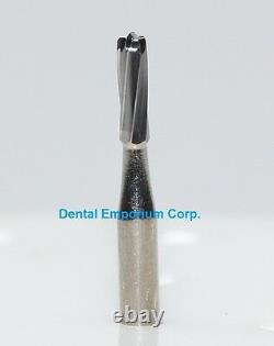 Dental Carbide Burs FG #1158 Domed Fissure Plain Cut High Speed HP 100 Pack