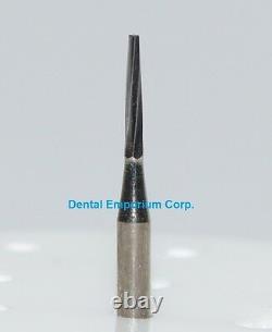 Dental Carbide Burs FG # 169L Tapered Fissure for High Speed HP 100 Package