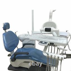 Dental Chair Leather DC Motor Unit Hard Leather + High Low Speed Handpiece Set