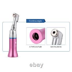 Dental Color High Low Speed Handpiece Kit Push button Single water spray 4Hole
