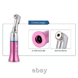 Dental Color High and Low Speed Handpiece Kit Push button Single water spray 4H
