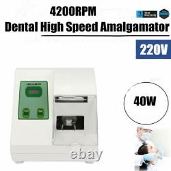 Dental Digital High Speed Amalgamator Medical Amalgam Capsule Blending Mixer 40W