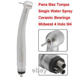 Dental EX203C Low Speed Handpiece Set High Speed Pana Max TU Turbine 4 Hole M4