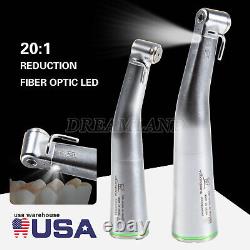 Dental Fiber Optic LED 201 Fiber Optic Contra Angle Handpiece NSK Style USA