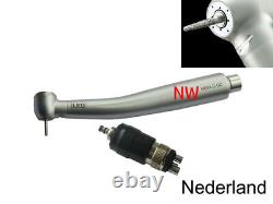 Dental High Speed LED E-Generator 4 Water Spray FIT NSK DynaLED LG QD M4