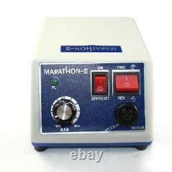Dental Lab Marathon Micro Motor Polishing Machine N3 Type 35K RPM +2 Handpieces