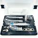 Dental Low High Speed Handpiece Kit Straight Nose Contra Angle Air Motor 2hole
