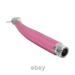 Dental Low High Speed Handpiece Straight Contra Air Motor Turbine Pink Triple LE