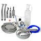 Dental Portable Turbine Unit 4 Hole With Nsk Style High Low Speed Handpiece Kit