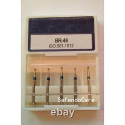 Lot of Dental Diamond Burs Flat-end Tapered FG 1.6mm for High Speed Handpiece
