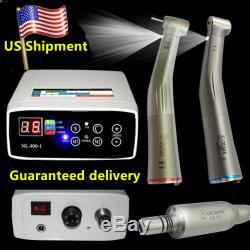NSK Cicada Dental Electric Motor + 11 15 High Low speed Handpiece Contra Angle