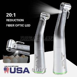 NSK Style Dental 201 LED Fiber Optic Implant Surgical Contra Angle Handpiece NN