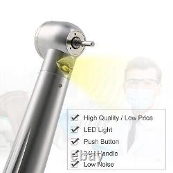 NSK Style Dental Fiber Optic E-generator LED High Speed Handpiece Turbine 2 Hole