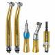 Nsk Style Dental Pana-max High Speed Handpiece Low Speed Set Latch 4h Gold-uk