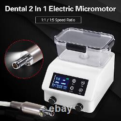 NSK Style Digital Dental Brushless Electric Micromotor E-type Motor Surgical UK