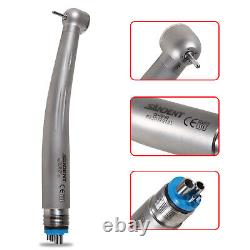 SANDENT NSK Style Dental Push Button High Speed Turbine Handpiece 2/4-Hole UK