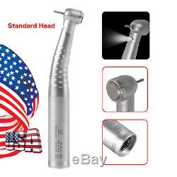USA Dental Fiber Optic LED Turbine Handpiece Standard fit KAVO Coupler 4/6 Hole